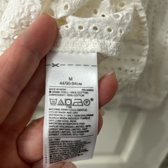 Women’s cotton blouse size medium Banana Republic - Picture 4 of 5